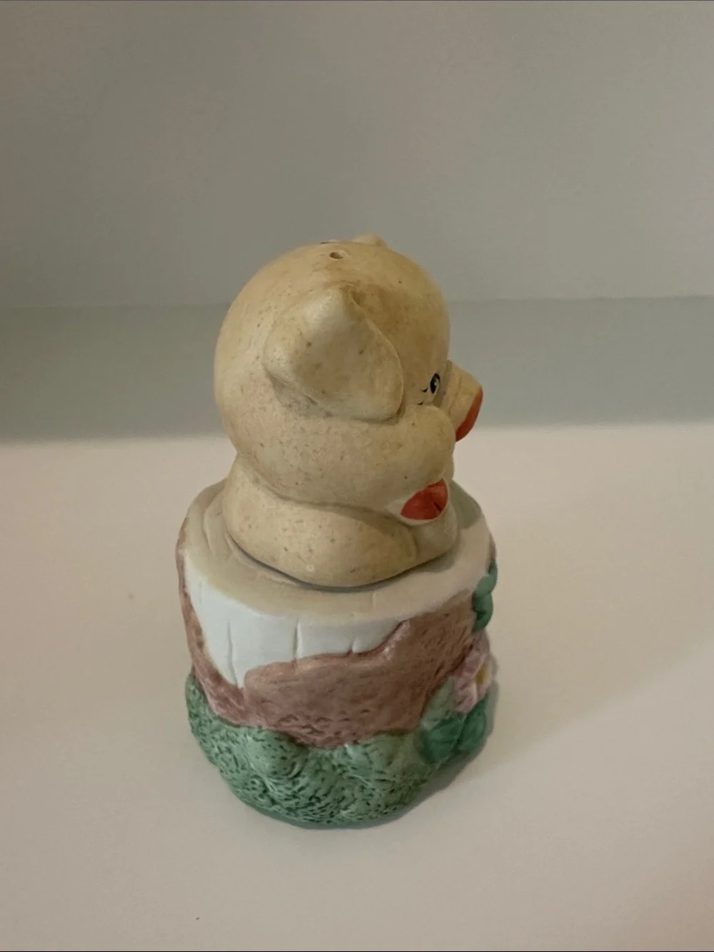 Vintage Ceramic Pig Salt and Pepper Shaker Set